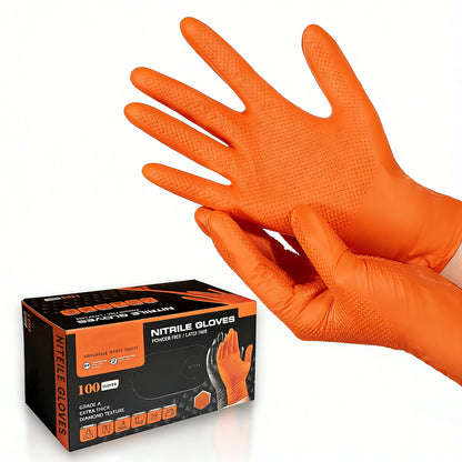 FDS Nitrile Gloves for Auto Repair Mechanics Food Process, FDSSTBXLX100