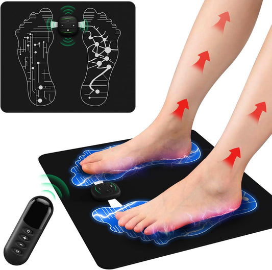 EMS Foot Mat - Chargeable and with Hand Remote Controller