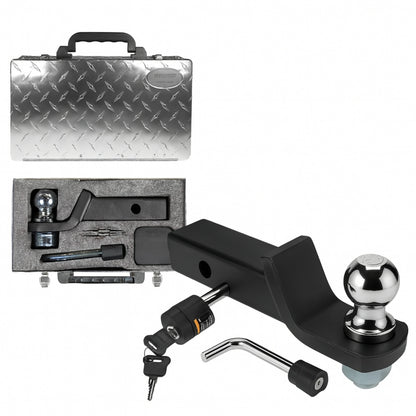 Heavy Duty Trailer Hitch Ball Mount Kit - 2 Inch Drop - 7,500 lb for RV Boat Trailers