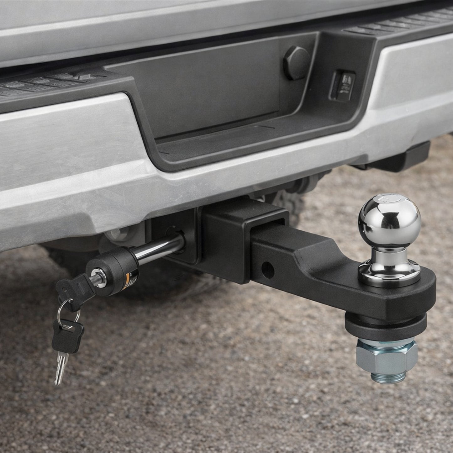 Heavy Duty Trailer Hitch Ball Mount Kit - 2 Inch Drop - 7,500 lb for RV Boat Trailers