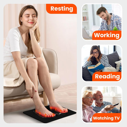 EMS Foot Mat - Chargeable and with Hand Remote Controller