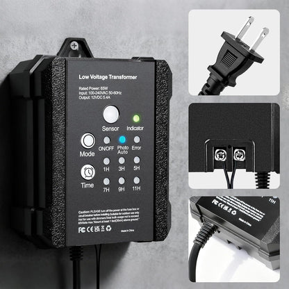 65W Transformer for Low voltage Landscape Lighting, 120VAC to 12VDC Transformer