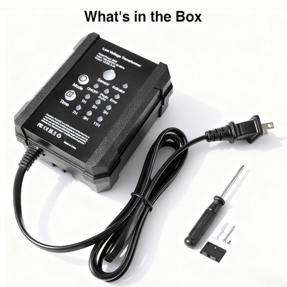 65W Transformer for Low voltage Landscape Lighting, 120VAC to 12VDC Transformer