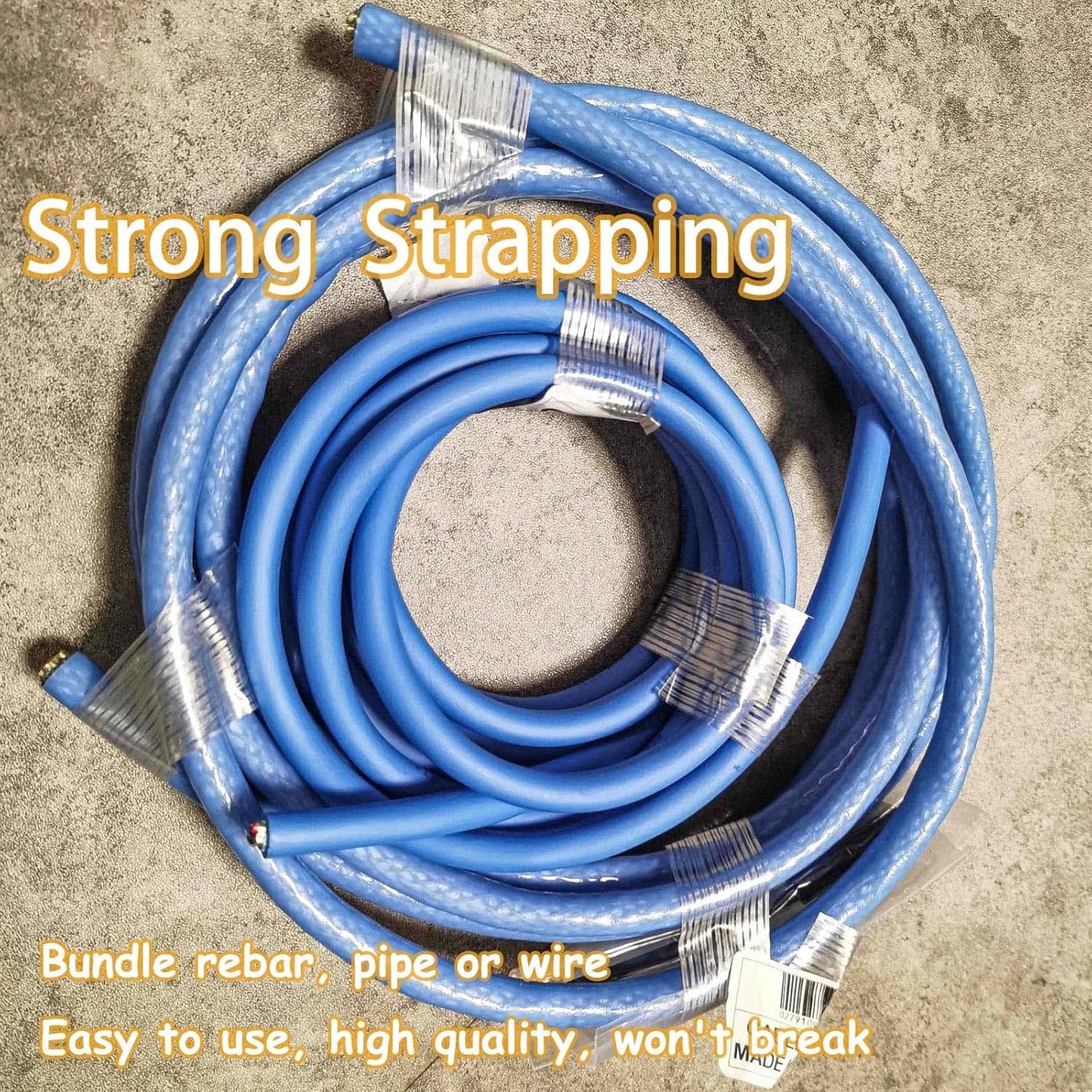 3-Pack Heavy Duty Filament Strapping Tapes for Heavy Packages - 1in x 60yd