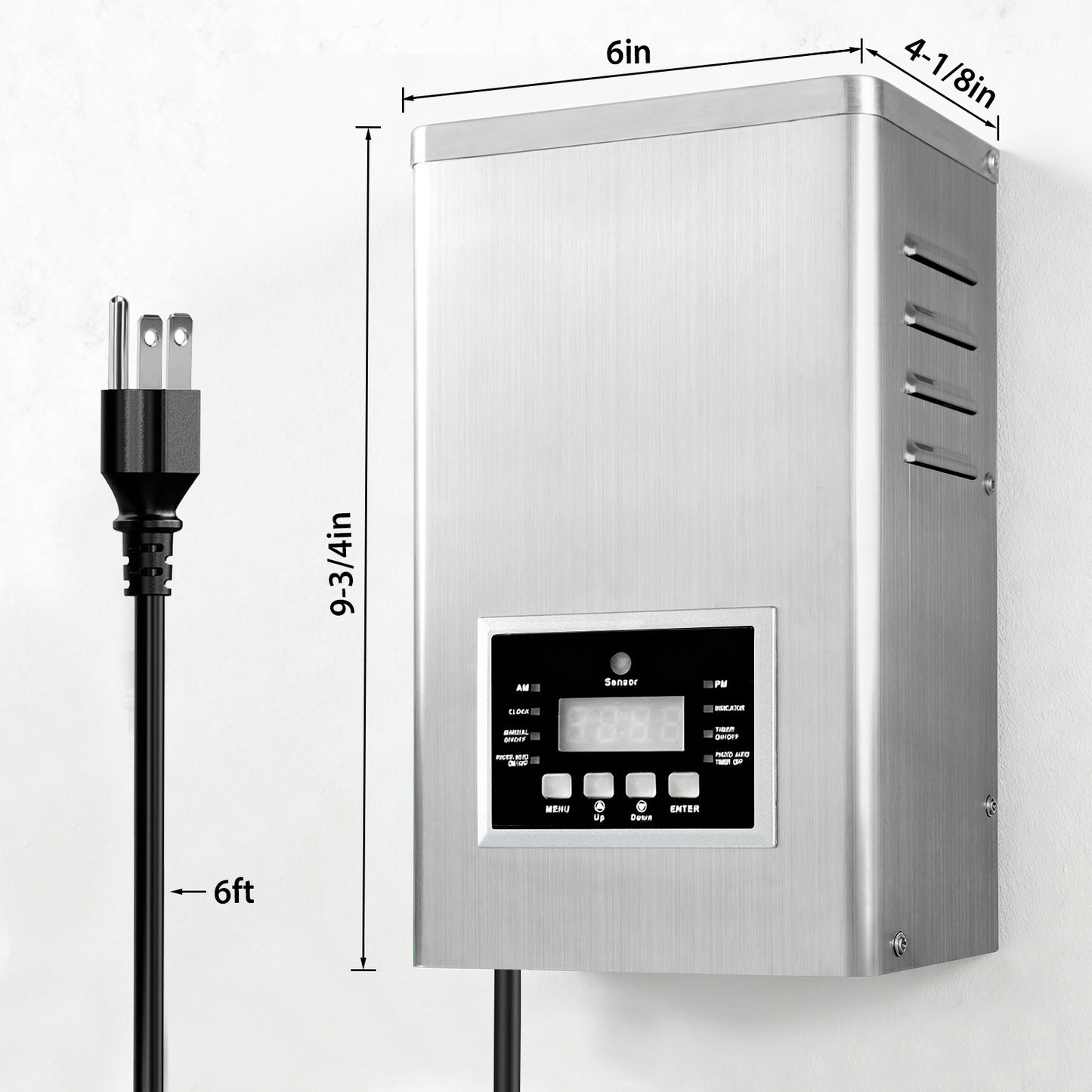 ATCD 300W Low Voltage Landscape Lighting Transformer, 120V to 12V/15V - PS300WSS