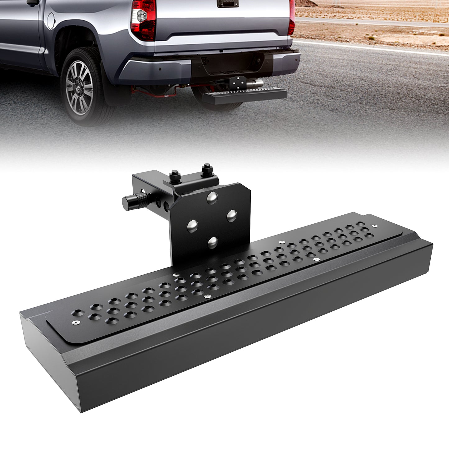 Rear Bumper Step for Trucks, Campers, Transit Vans