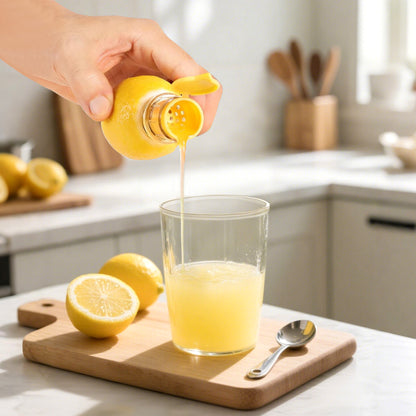 2-Pack Lemon Squeezer, Lemon Juicer Hand Tool - Yellow and Green