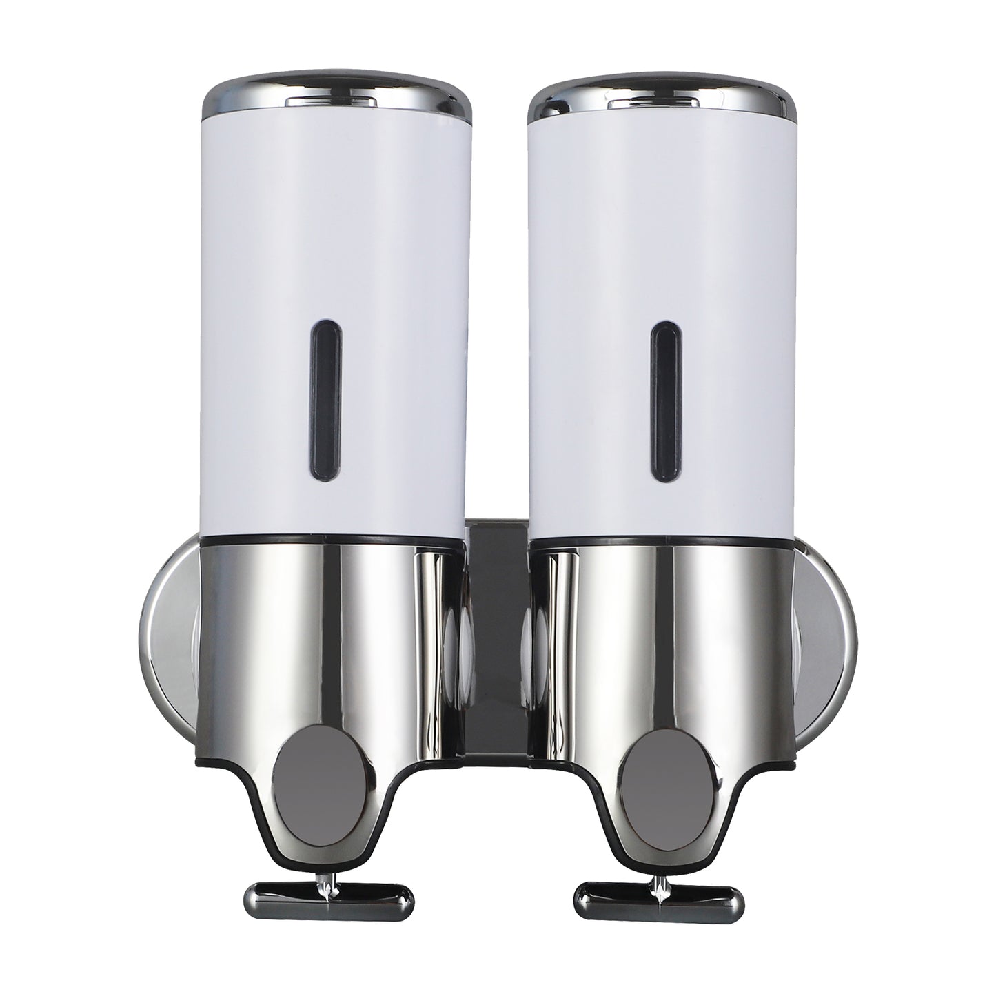 Shampoo Dispenser - Double Head Milky Bottles