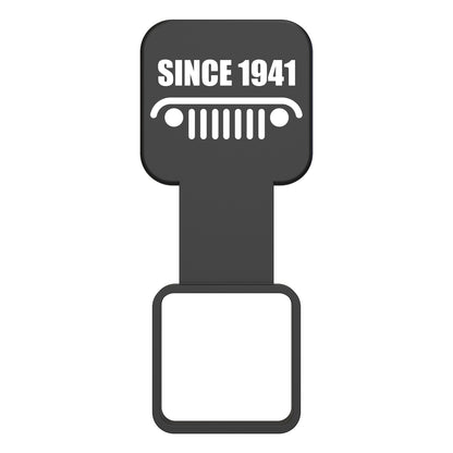 Rubber Hitch Cover for Jeeps - SINCE 1941 - Fits for 2'' Trailer Hitch Shranks