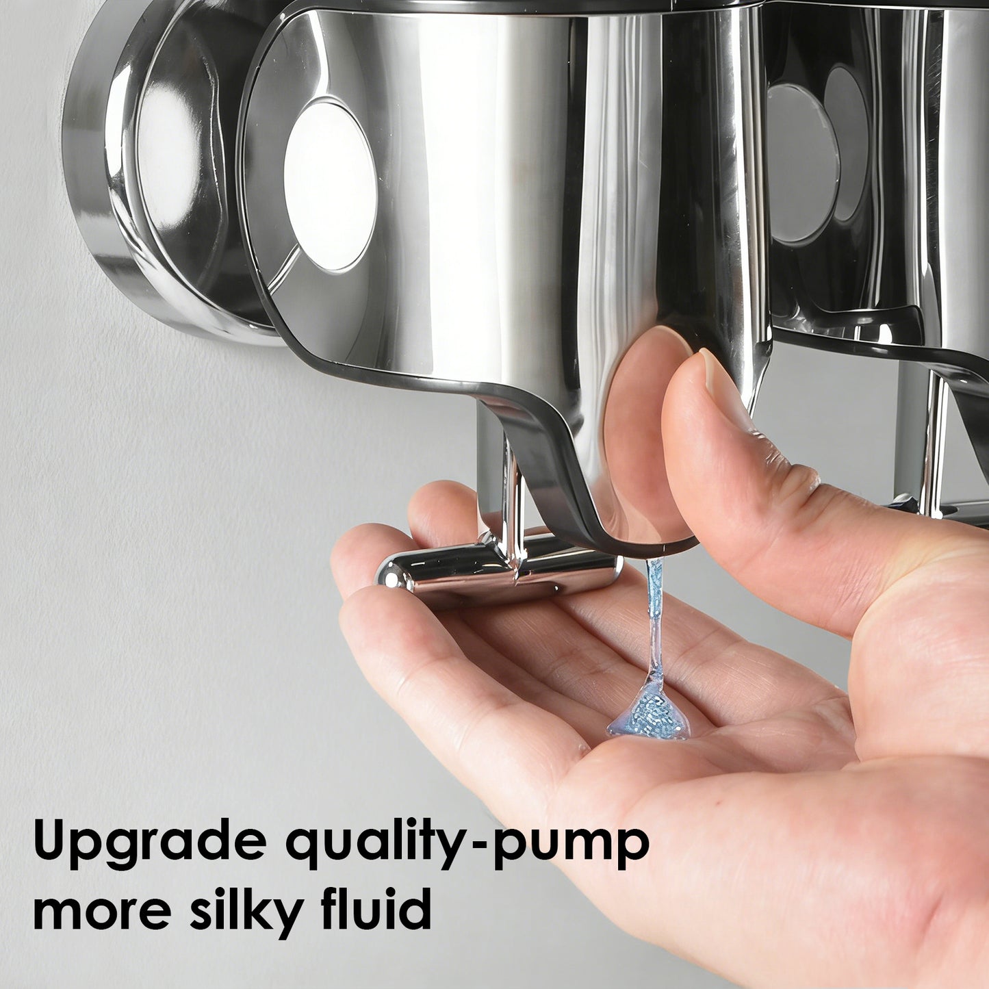 Shampoo Dispenser - Double Head Milky Bottles