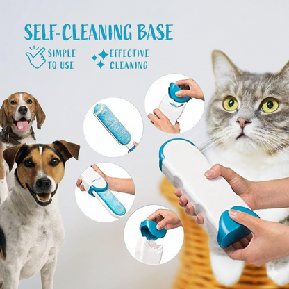 Lint Remover Brush, Removes Lint from Clothing, Couch, Furniture, Bedding and Car - Blue