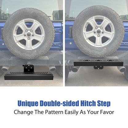 Rear Bumper Step for Trucks, Campers, Transit Vans