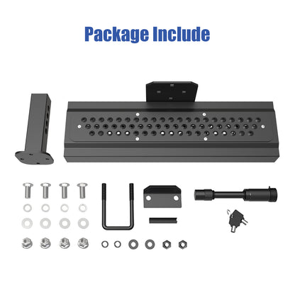Rear Bumper Step for Trucks, Campers, Transit Vans