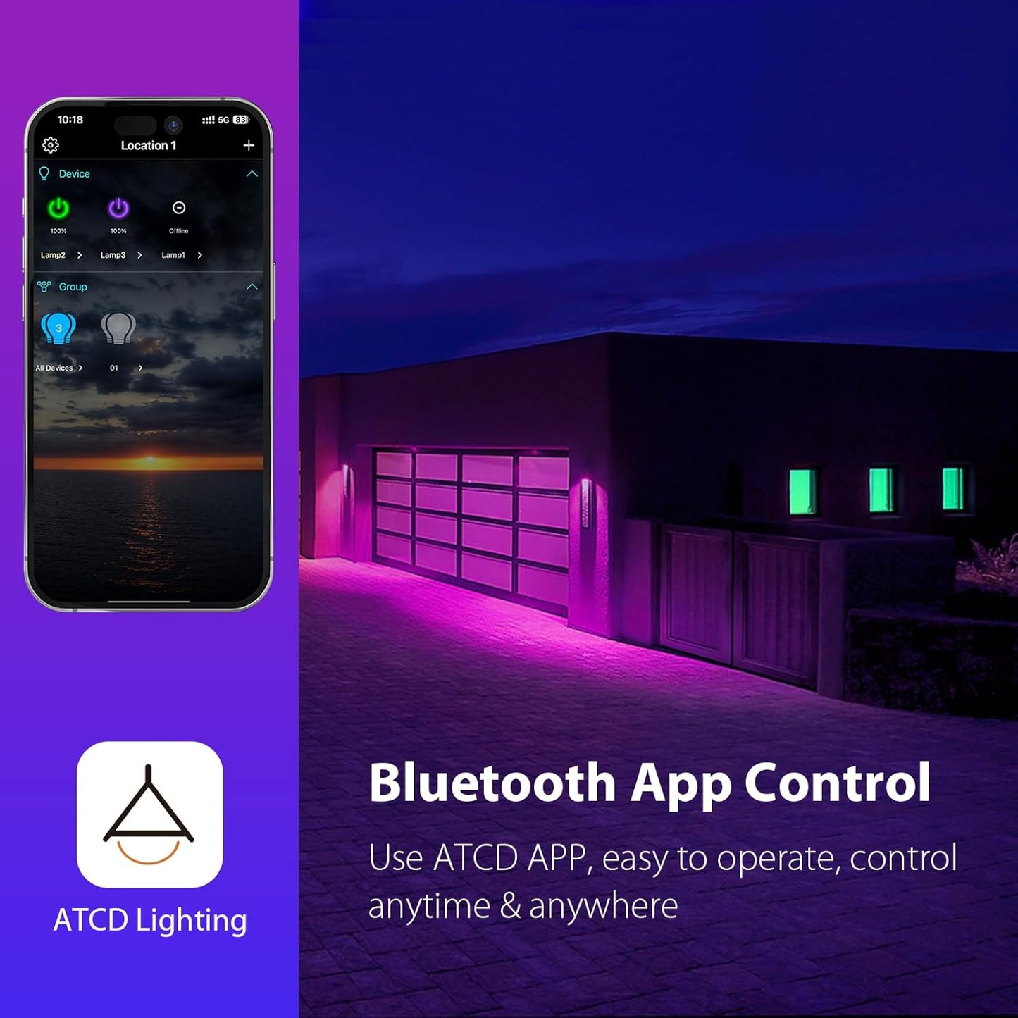 60W Replace A19 LED Bulb Edison Base, Smart Home Lighting, 4-Pack